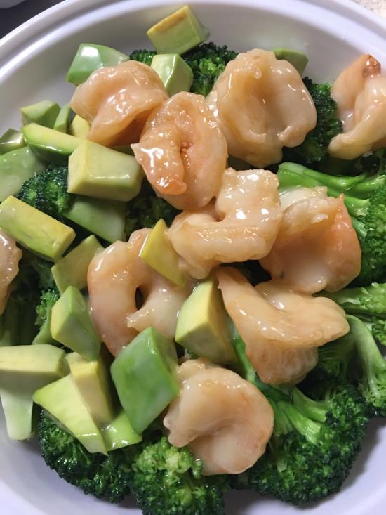 Sauteed Prawns with Broccoli